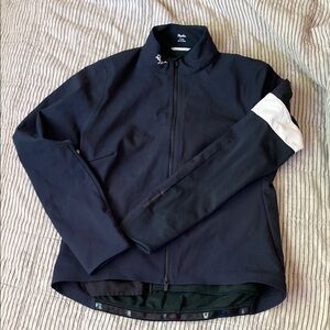 EUC Rapha Black and White Performance Jacket